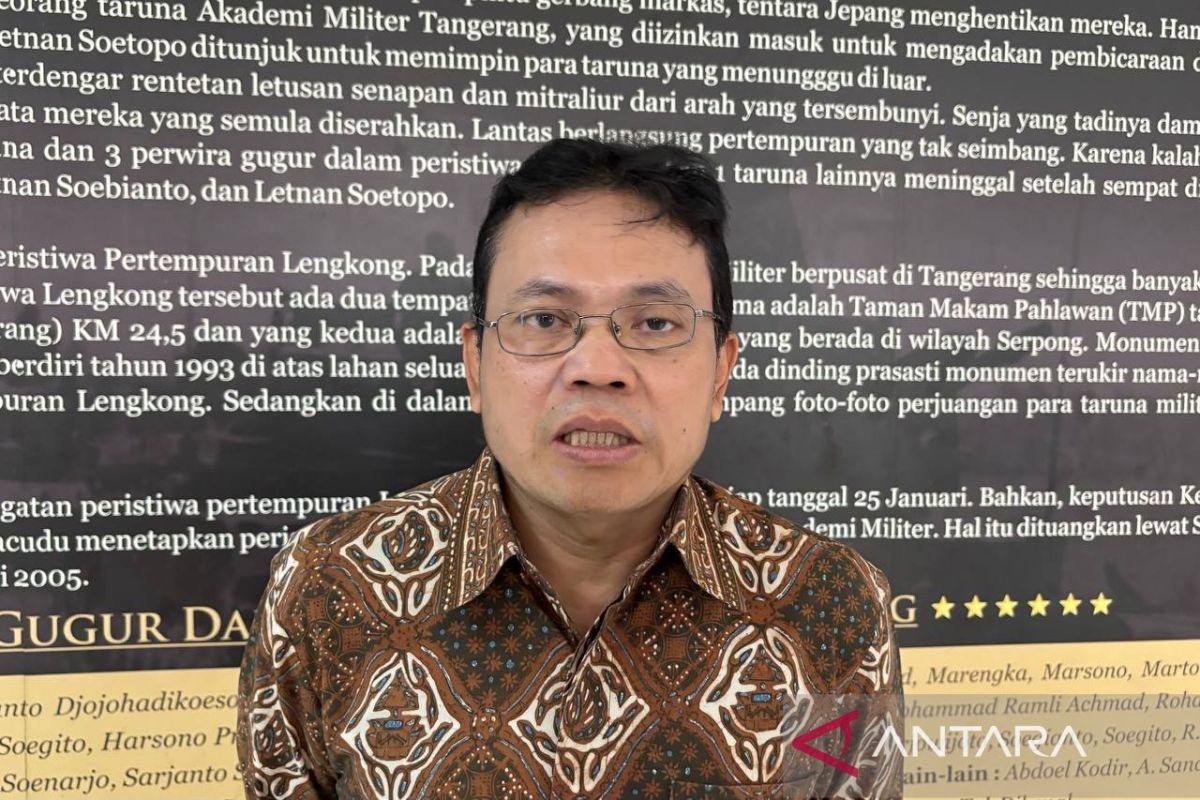 Pencatatan sejarah merupakan langkah tepat untuk jaga identitas bangsa