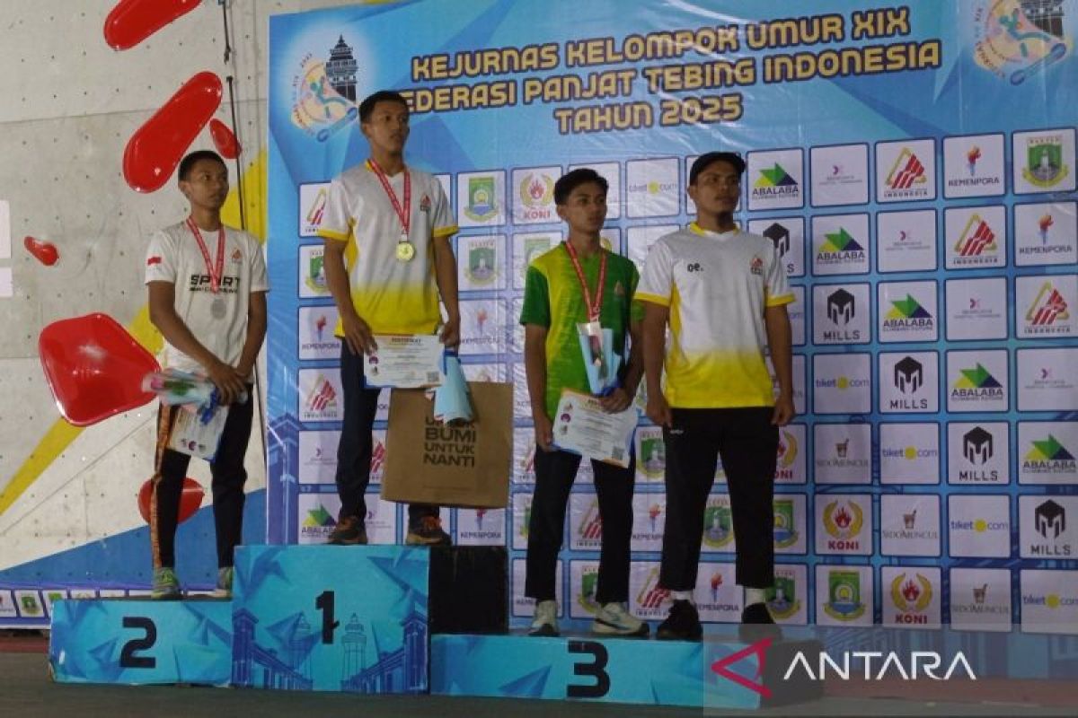 Sumsel patahkan dominasi tim asal Jawa pada kejurnas panjat tebing