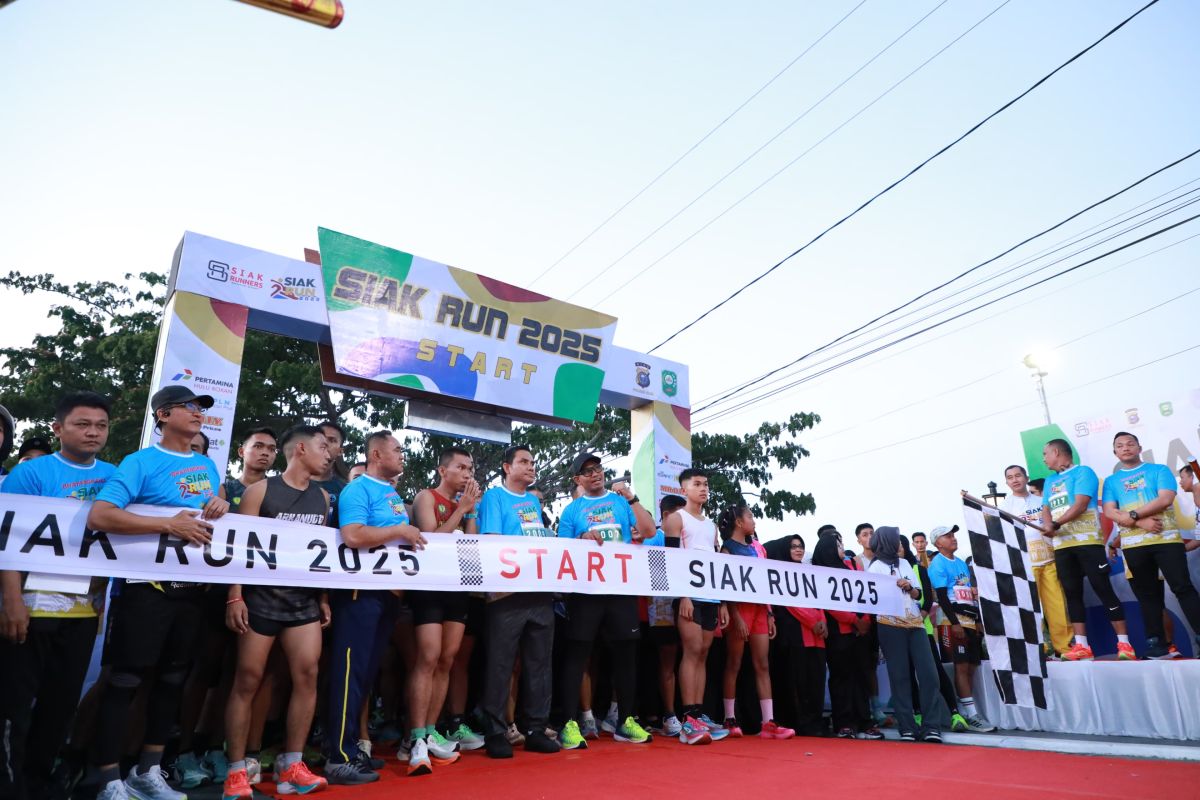Dilepas Sekda Siak, Siak Run 5 K diikuti 1.030 atlet dari berbagai daerah