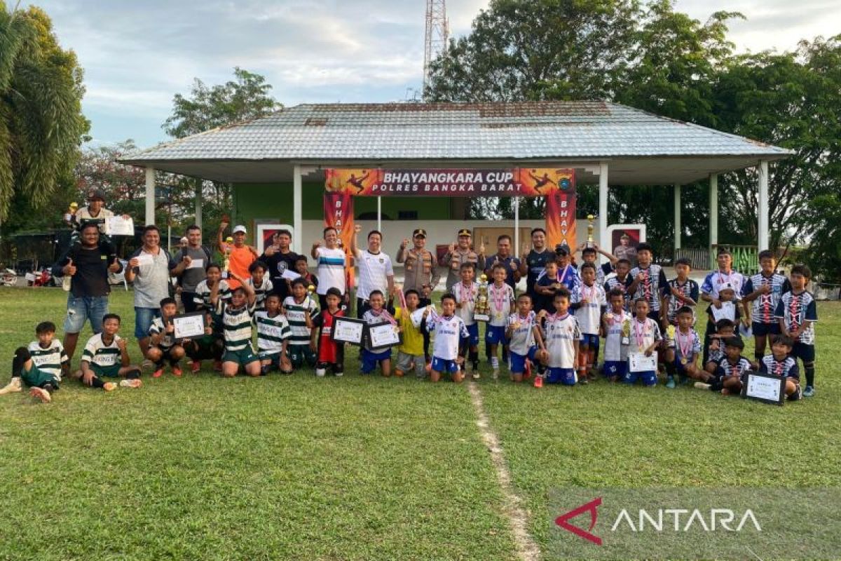 SSB Himawari juara Kapolres Bangka Barat Cup U-12