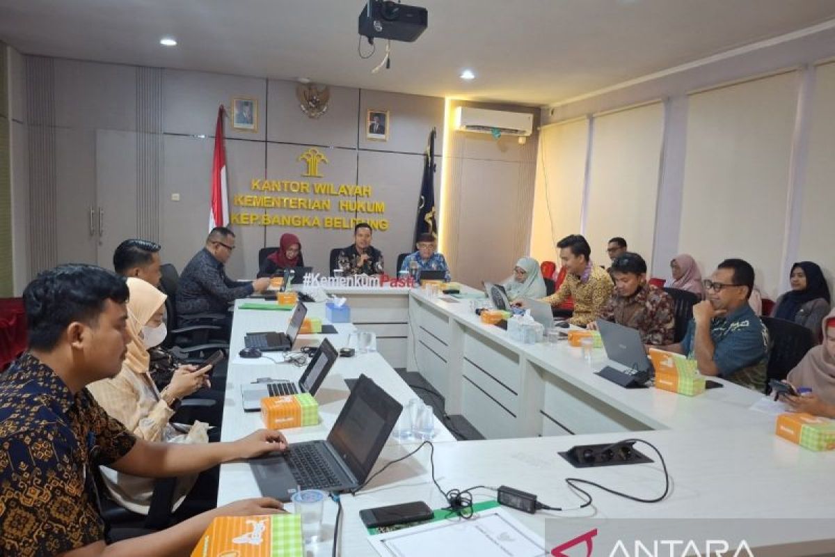 Kemenkum Babel harmonisasi Ranperbup perlindungan pekerja perkebunan