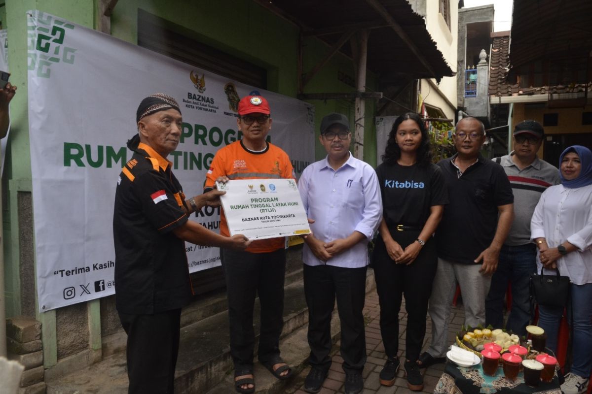 Warga Yogyakarta rasakan manfaat Program Gotong Royong bedah rumah