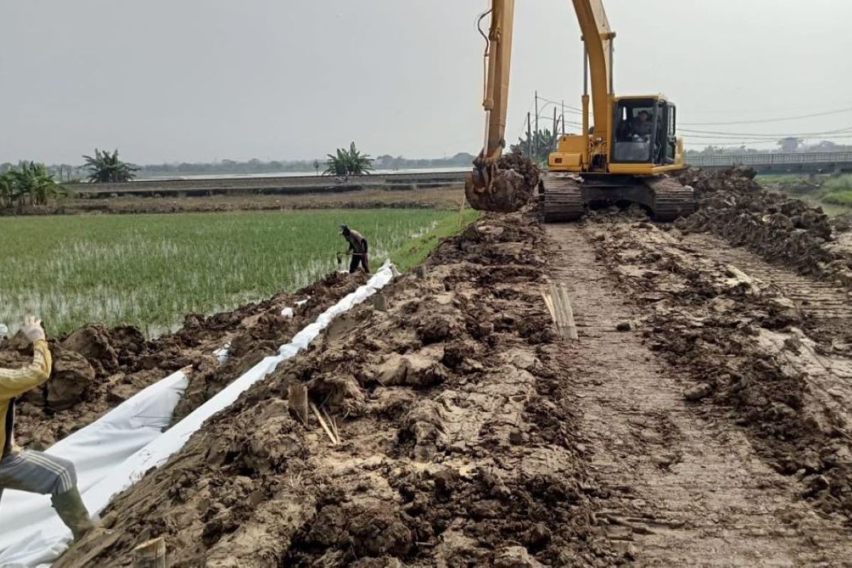 Menteri PU respons cepat atasi tanggul jebol Sungai Renggong Grobogan