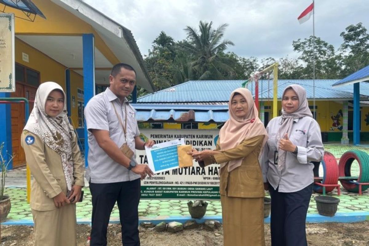 PT Timah bantu TK Sawang Laut dukung Asta Cita Presiden Prabowo Subianto
