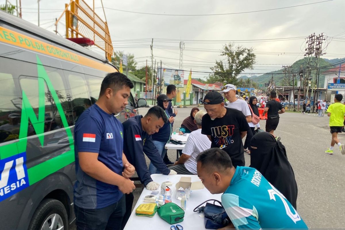 Polda buka layanan kesehatan gratis di Kota Gorontalo