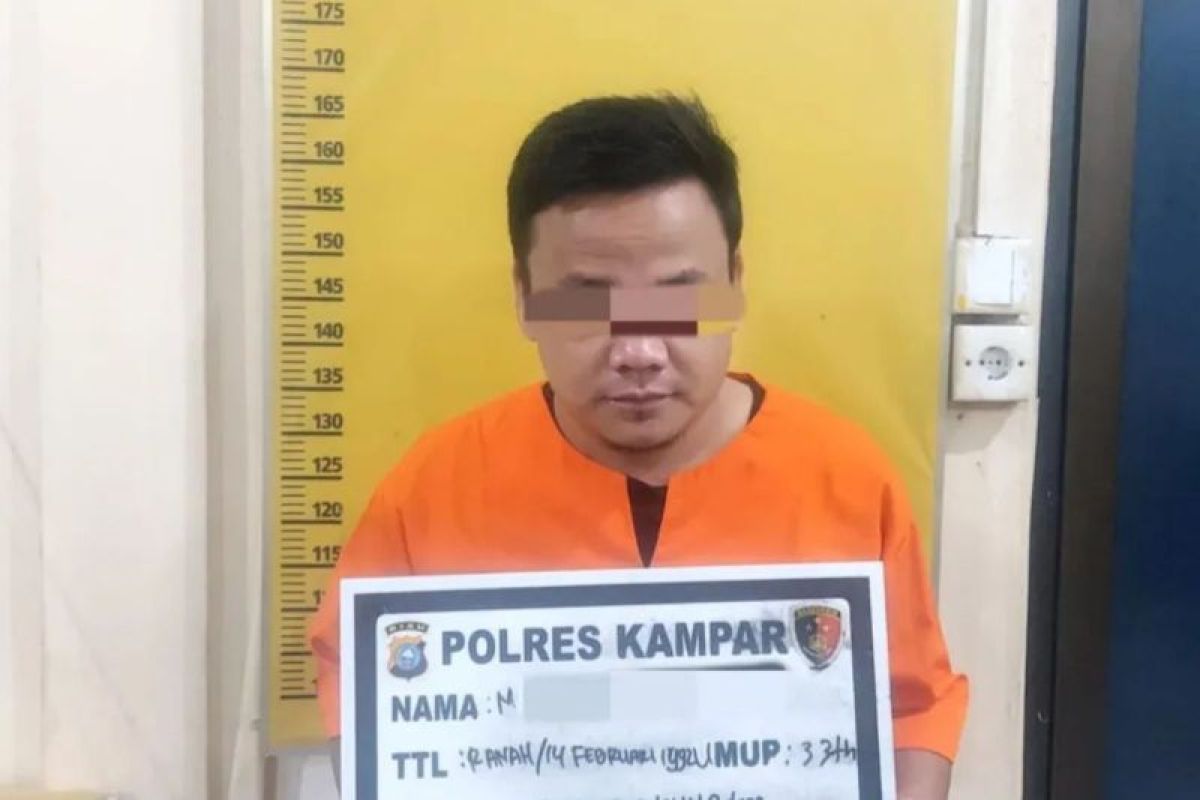 Polres Kampar tangkap pelaku penggelapan mobil