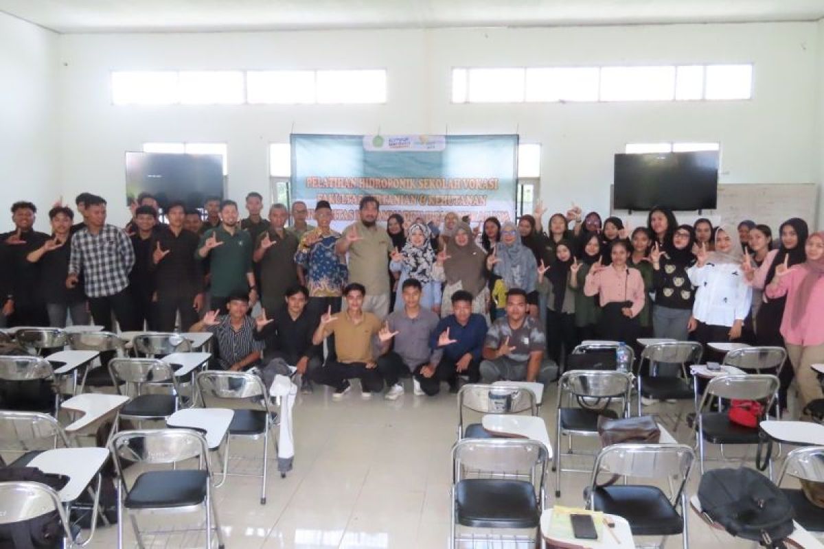 Fapertahut UMPR gelar Pelatihan Budidaya Hidroponik, bangun kompetensi mahasiswa dan dukung ketahanan pangan