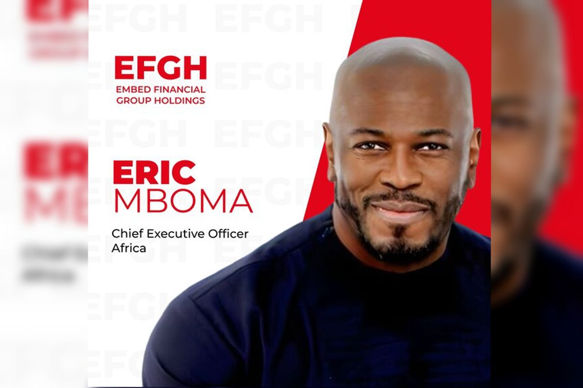 EFGH Announces Appointment of Eric Mboma as CEO for Africa, Bolstering Commitment to Financial Inclusion