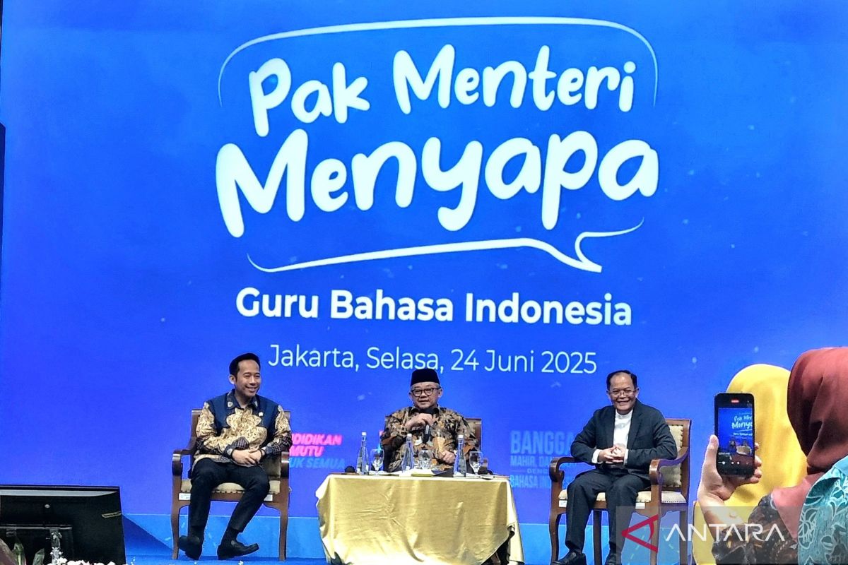 Mendikdasmen minta para guru Bahasa Indonesia terapkan 