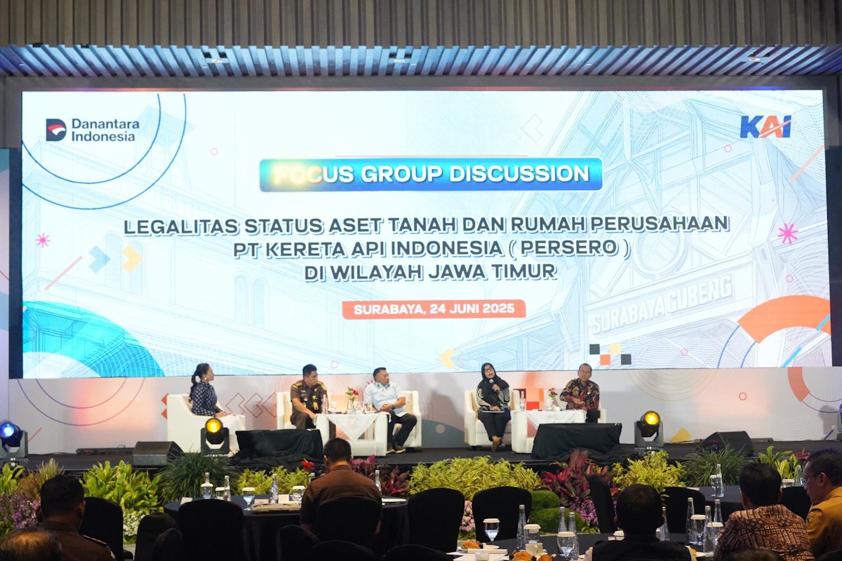 KAI gandeng Kejati Jatim perkuat legalitas aset negara