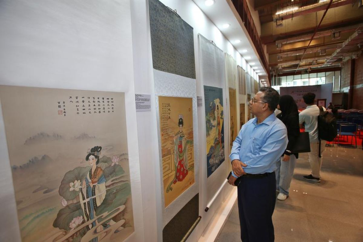 Album: Pameran seni untuk rayakan Pekan Warisan Budaya Takbenda China