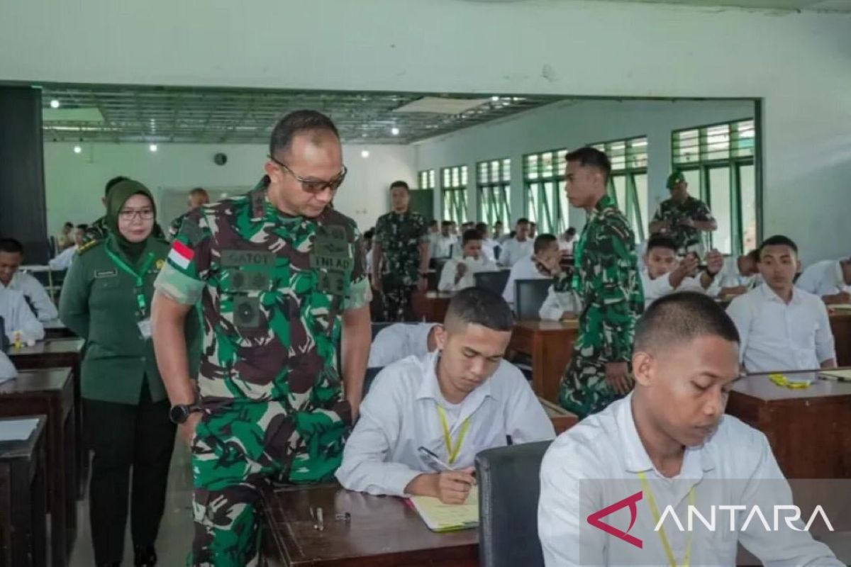 Pangdam Pattimura  pastikan seleksi calon bintara PK transparan