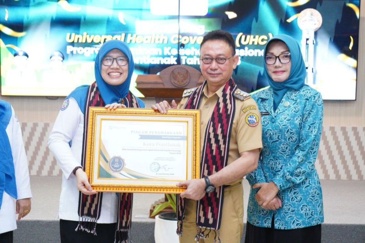 Pemkot Pontianak capai UHC prioritas, jaminan kesehatan bisa diakses lewat KTP