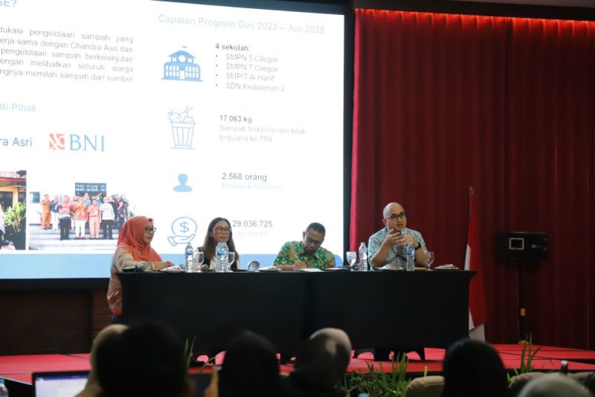 Chandra Asri dan DLH Cilegon sosialisasikan Program KOLASE serentak ke 48 sekolah