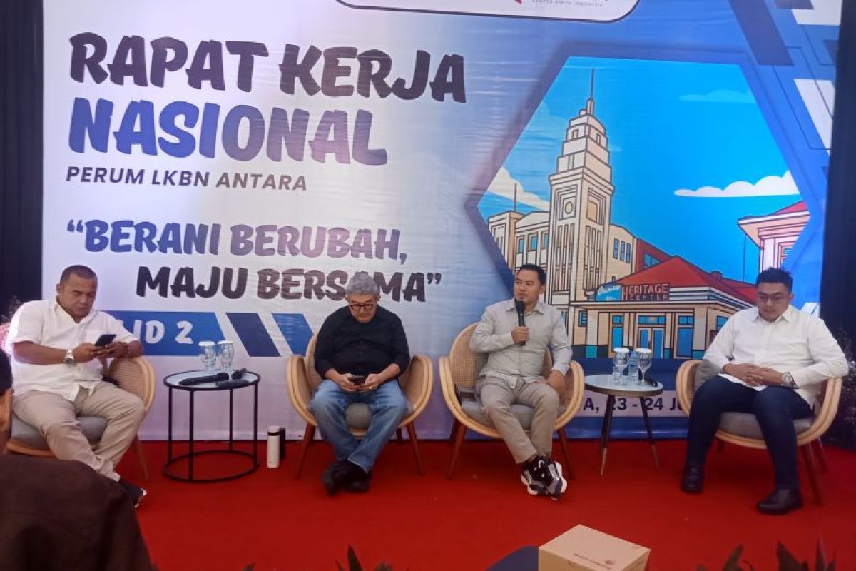 Dewas Perum LKBN ANTARA paparkan masukan strategis di Rakernas