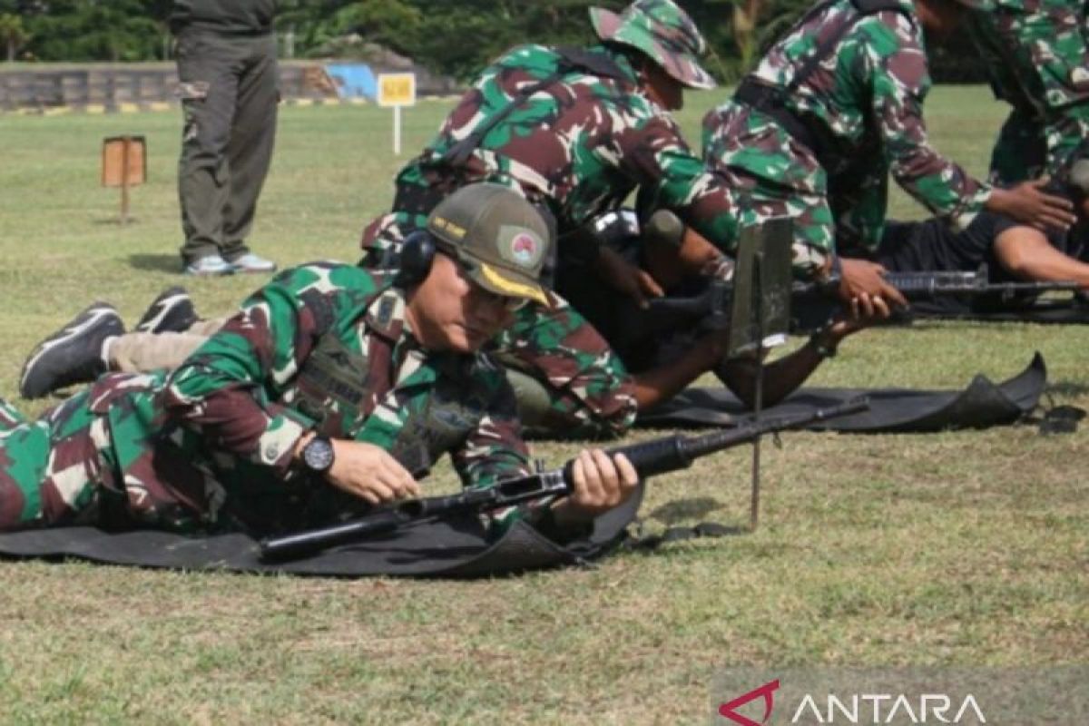 Kodim 0418/Palembang tingkatkan kesiapan dan kemampuan tempur prajurit