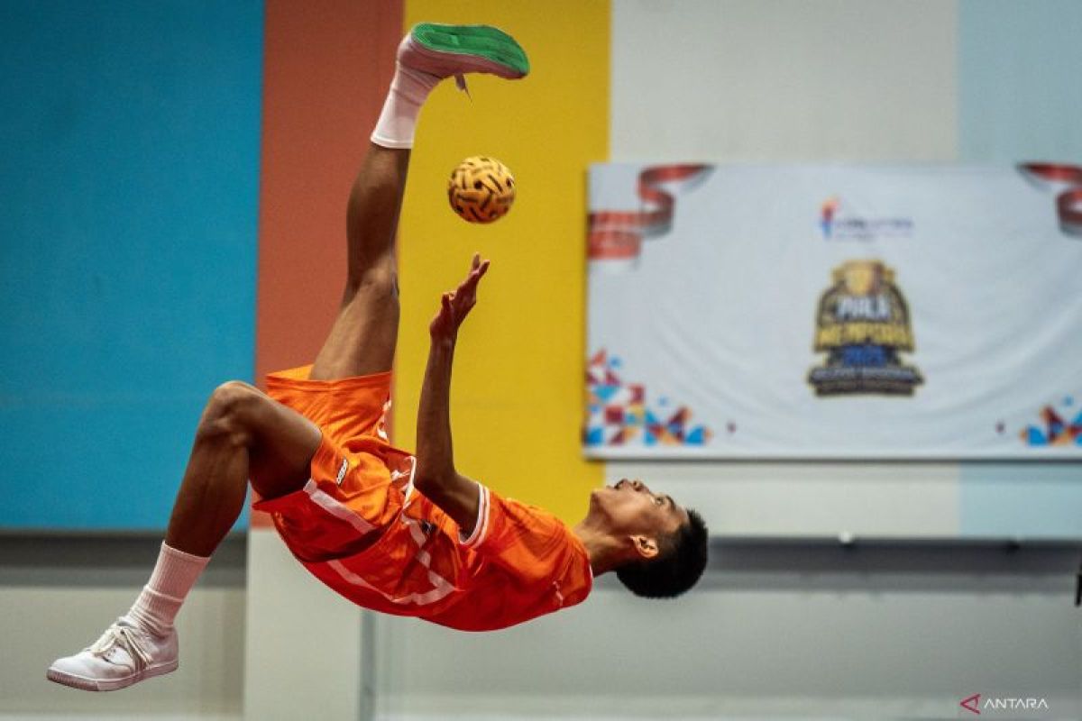 Indonesia sapu bersih sepak takraw beregu putri