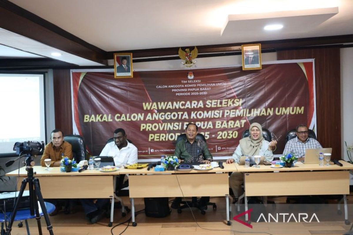 Timsel umumkan sepuluh nama calon komisioner KPU Papua Barat