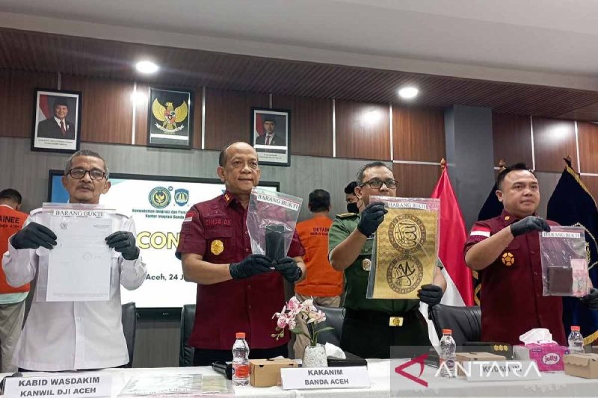 Imigrasi Banda Aceh amankan dua WNA diduga langgar izin tinggal