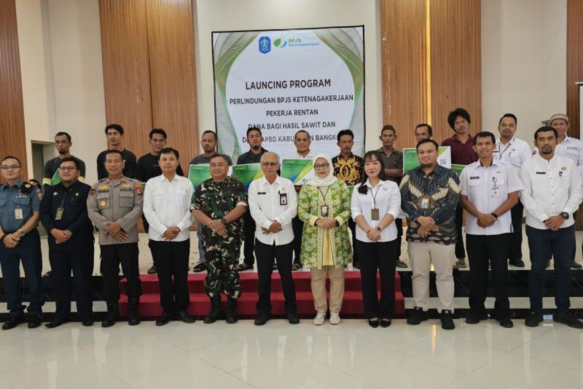 BPJS Ketenagakerjaan Pangkalpinang luncurkan perlindungan pekerja rentan di  Bangka - ANTARA News Bangka Belitung