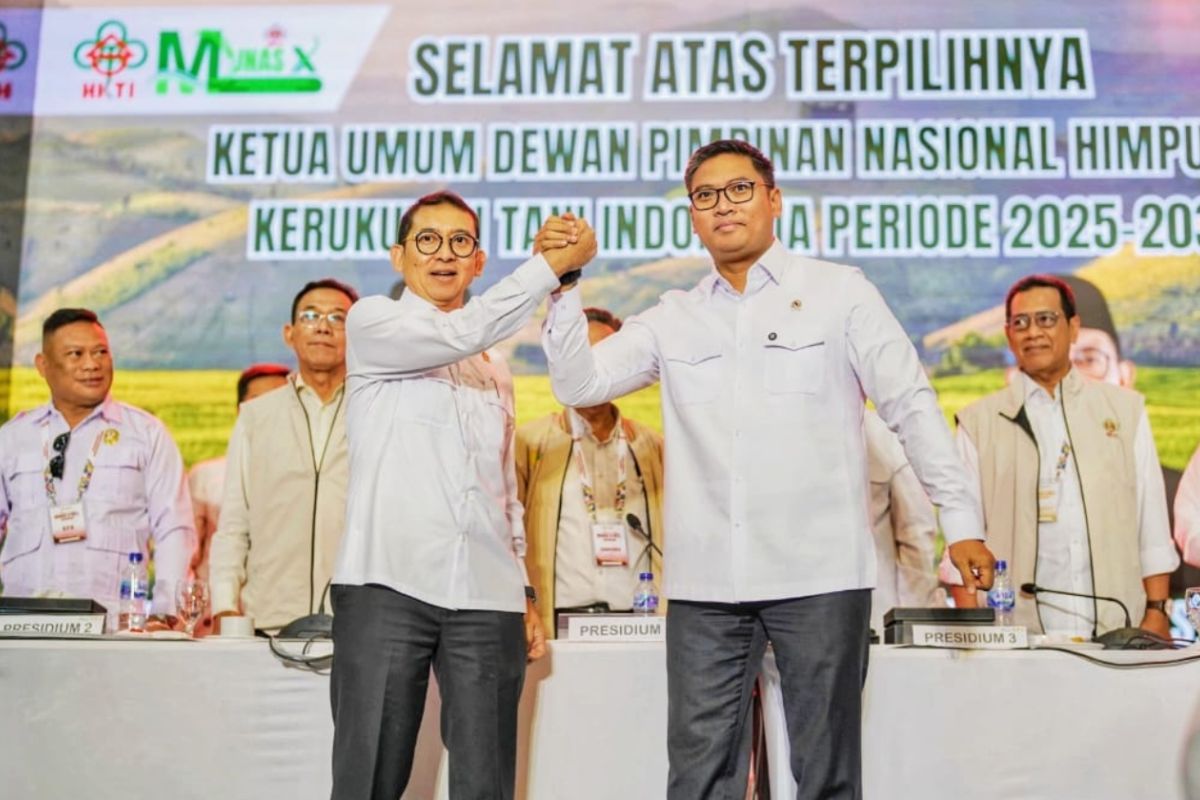 Fadli Zon: Kepemimpinan Sudaryono momentum majukan HKTI