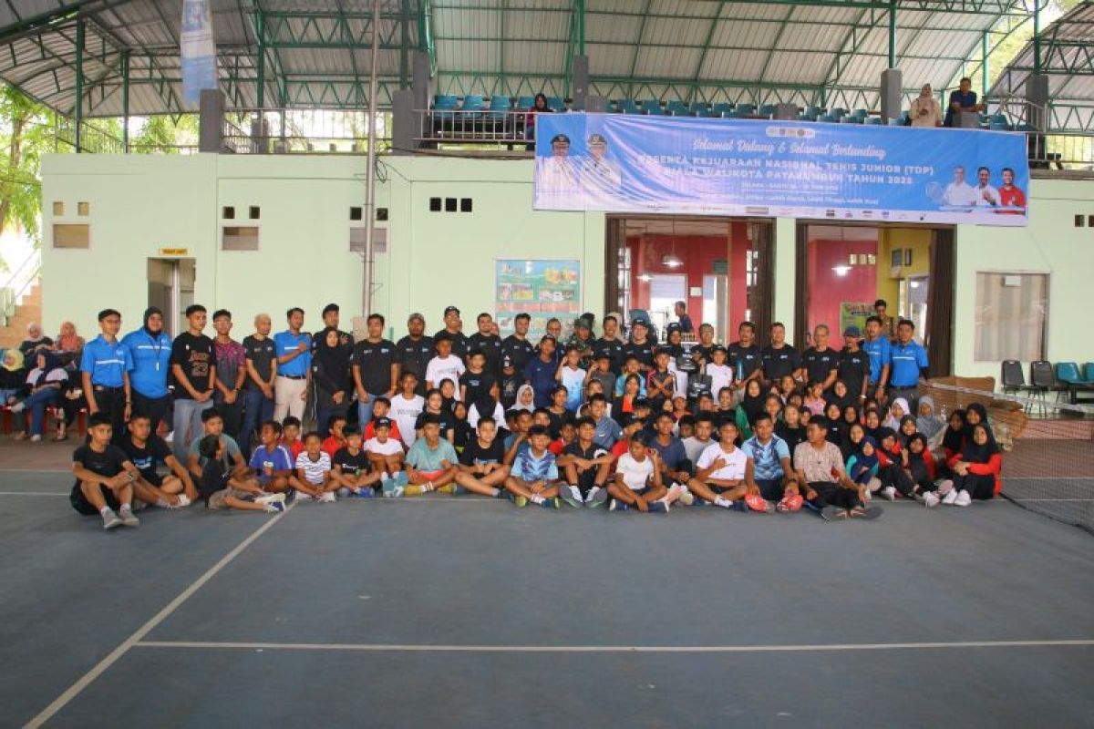 Payakumbuh gelar Kejurnas Tenis Junior Piala Wali Kota 2025, diikuti 162 atlet dari dalam dan luar negeri