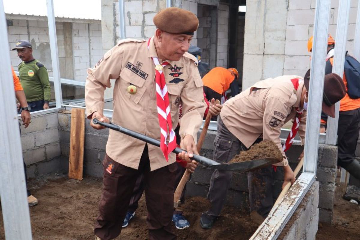 Kwarda Jatim pugar 143 rumah tak layak huni lewat Perkemahan Wirakarya