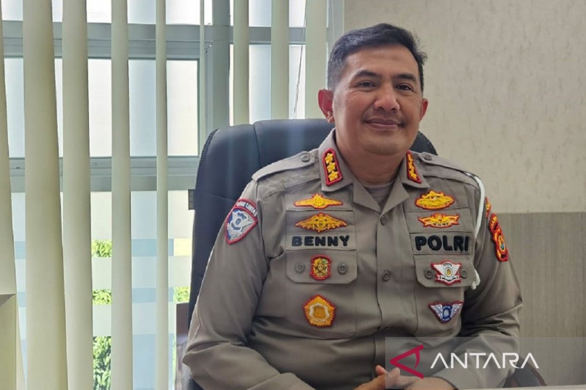 Ditlantas Polda Jambi pastikan kepulangan jamaah haji aman dan lancar