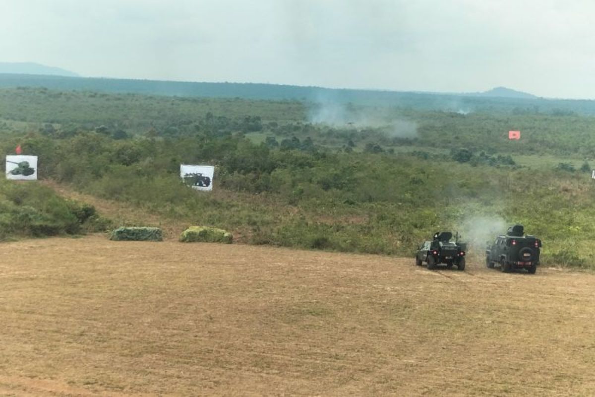 Kopasgat simulasikan misi penghancuran tank dan ranpur musuh