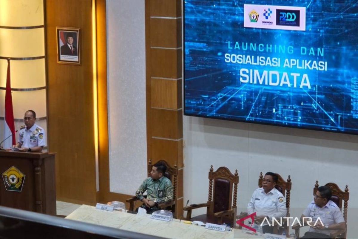 Gubernur Sultra luncurkan aplikasi SIMDATA