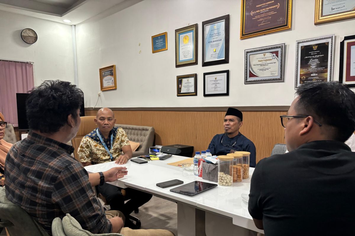 KPU Kota Makassar bersama Disdukcapil bahas PDPB 2025 untuk validasi data