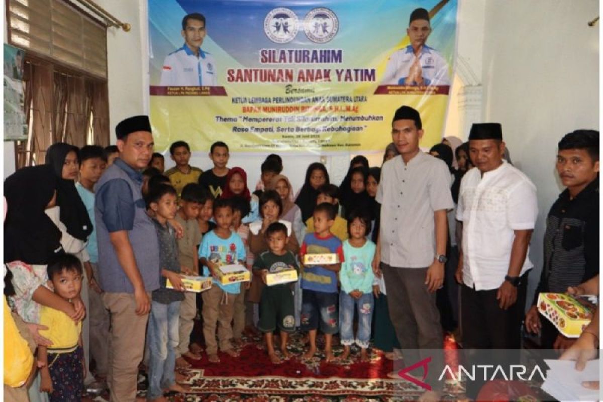 LPA Sumut santuni anak yatim di Padang Lawas