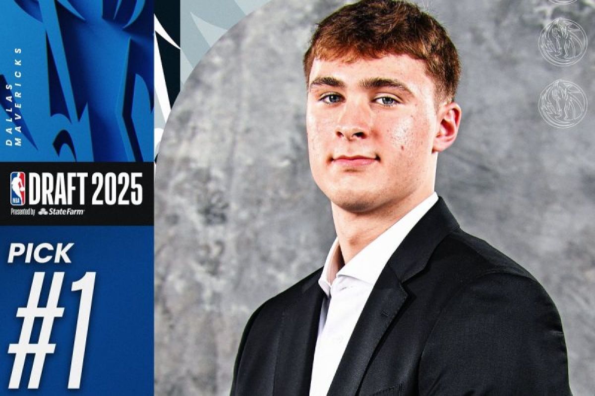 Cooper Flagg urutan pertama NBA Draft 2025 diambil Mavericks