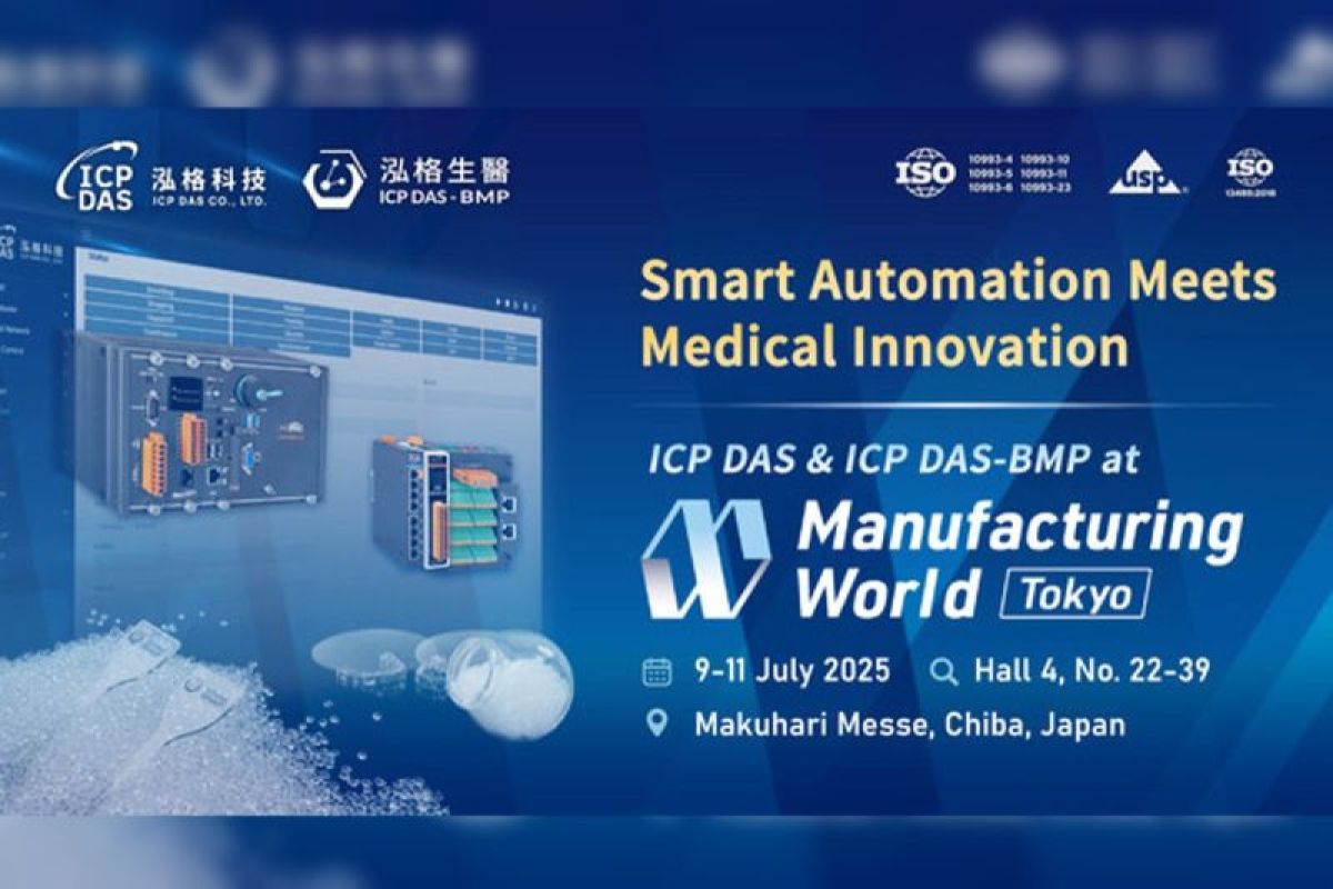 Smart Automation Meets Medical Innovation: ICP DAS & ICP DAS-BMP at Manufacturing World Tokyo 2025