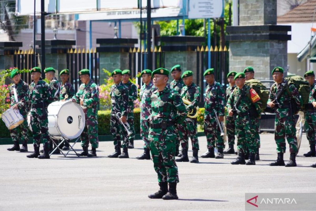 Korem 032 berangkatkan 33 prajurit ke pulau terluar Indonesia