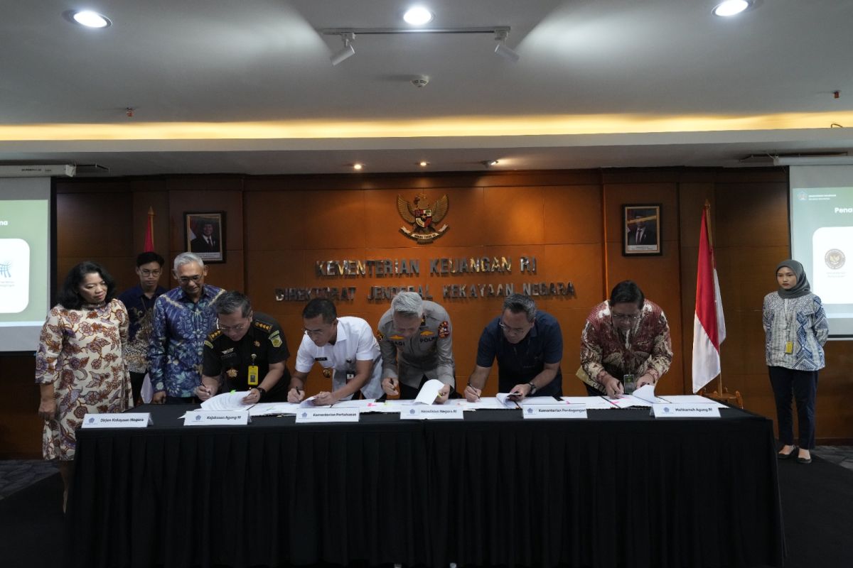 Kemenkeu serahkan aset senilai Rp1,2 triliun ke 11 instansi pemerintah