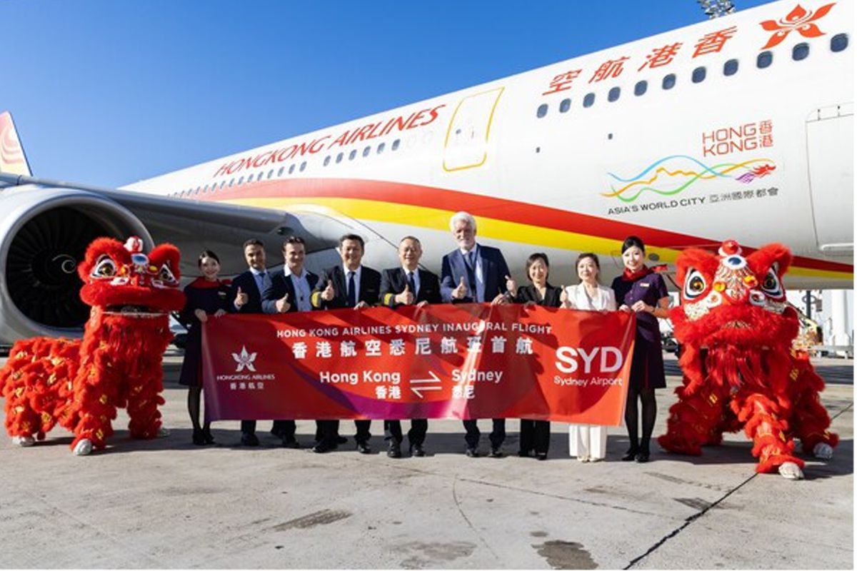 Hong Kong Airlines Celebrates Inaugural Flight to Sydney