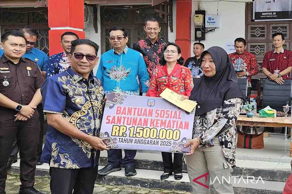 Sebanyak 50 KPM di Murung Raya terima Bansos santunan kematian tahap dua