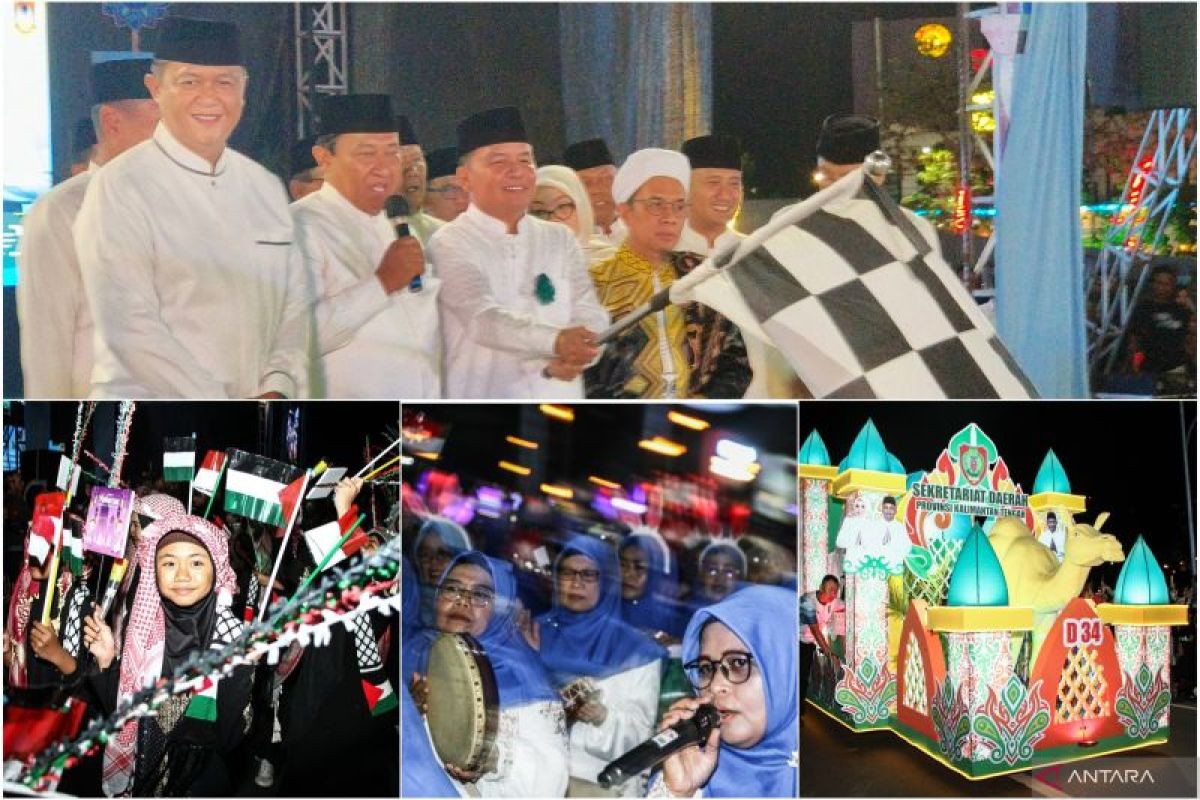 Pawai Muharram semarakkan Tahun Baru Islam 1447 Hijriah di Kalimantan Tengah