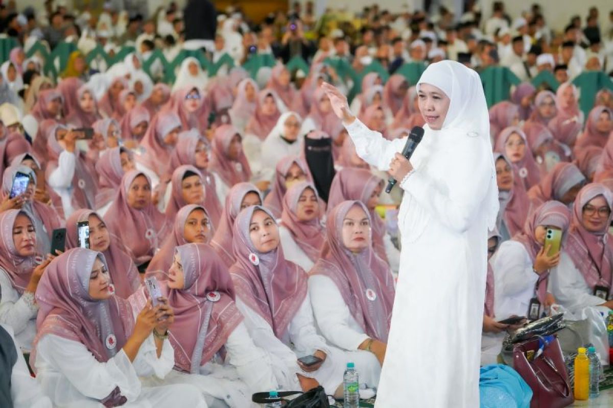Gubernur Khofifah ajak maknai Tahun Baru Islam 1447 H dengan optimistis