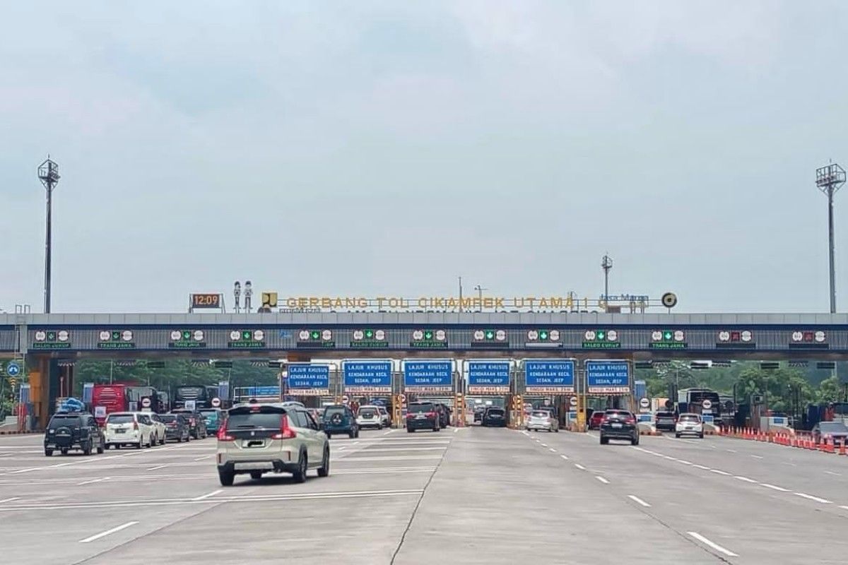 189 ribu kendaraan tinggalkan Jabotabek H-1 Tahun Baru Islam