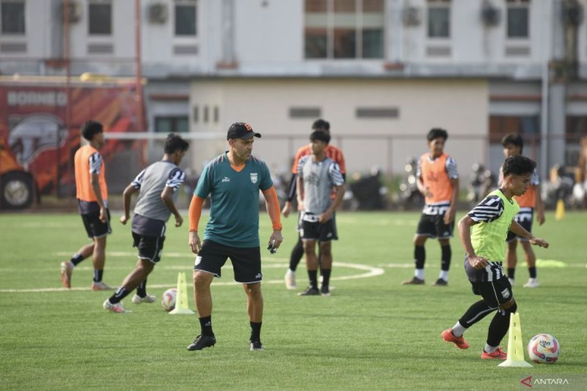 Borneo FC meningkatkan intensitas latihan taktikal