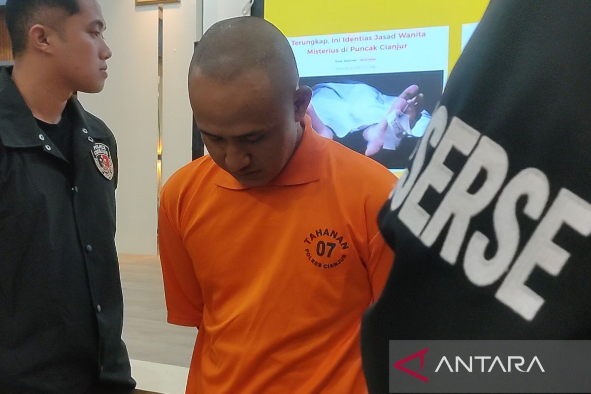 Polisi jerat pembunuh wanita di Cianjur dengan pasal berlapis