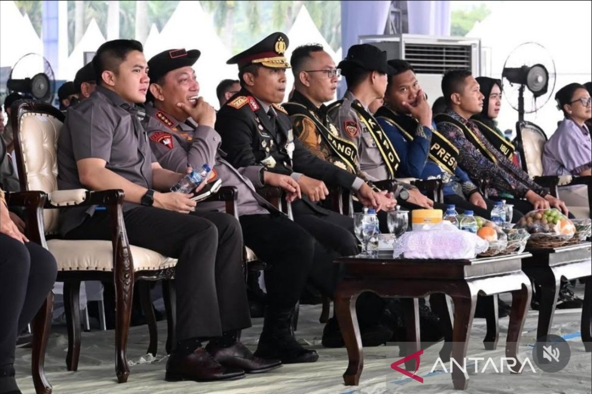 Seskab dampingi Kapolri cek persiapan HUT Ke-79 Bhayangkara di Monas