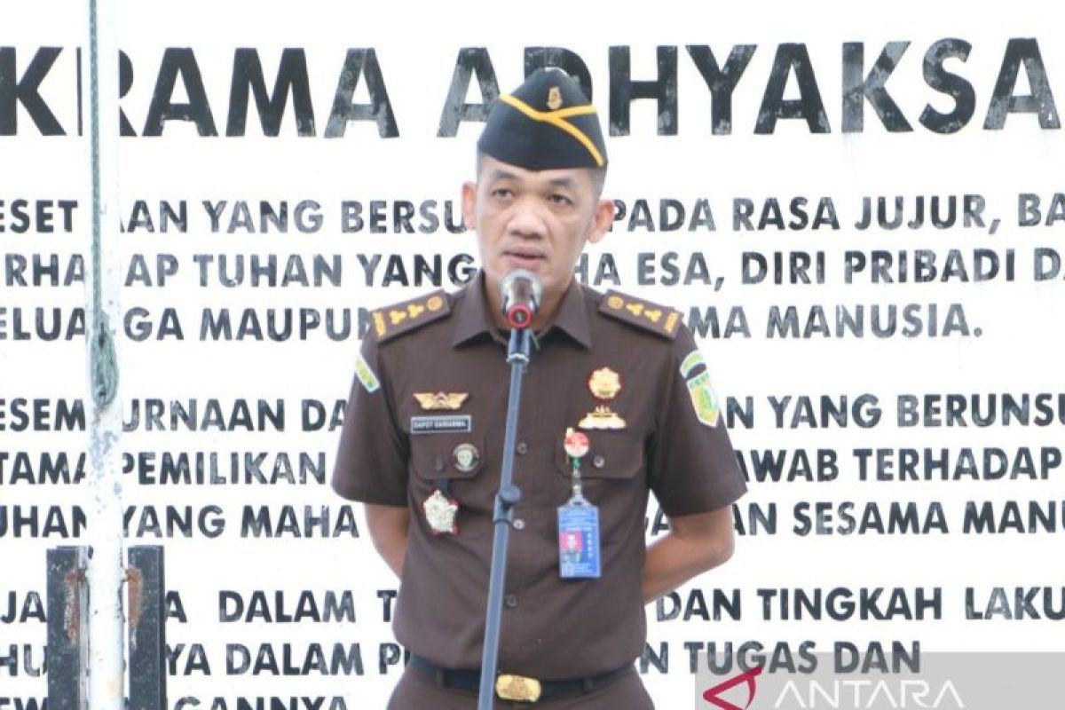Pimpin apel pagi, ini pesan Kasi Intelijen Kejari Medan