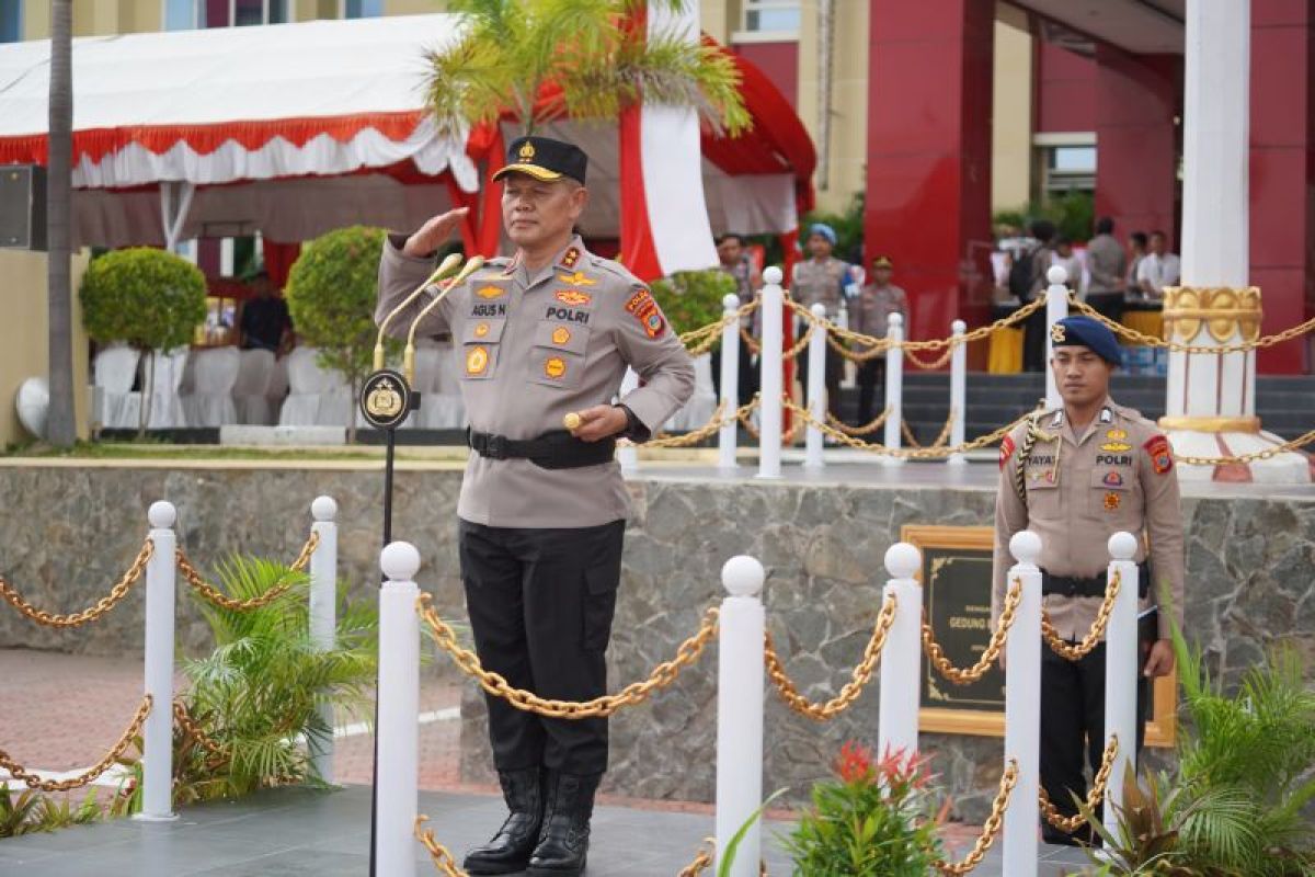 Polda Sulteng: Kenaikan pangkat penghargaan dari negara atas prestasi