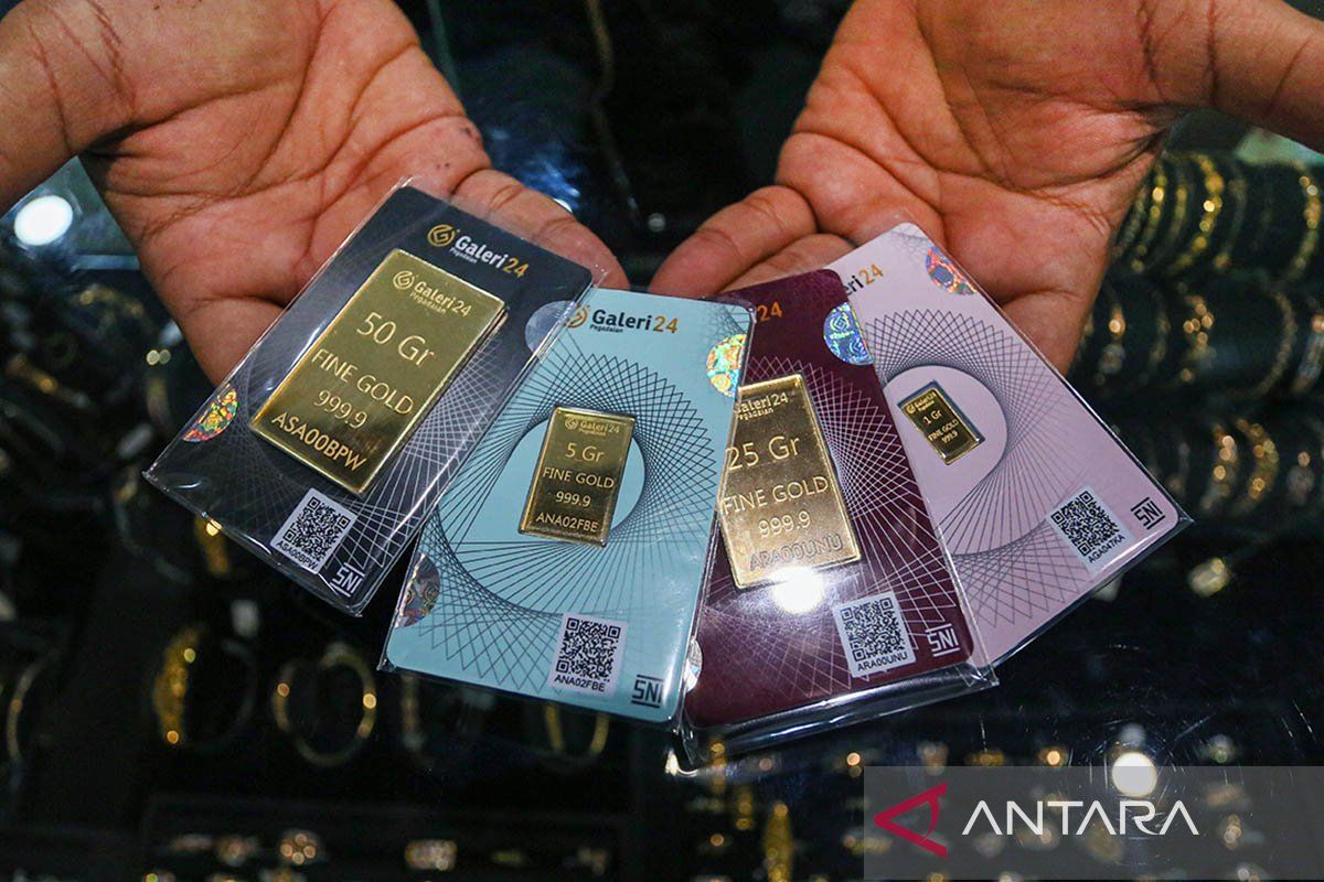 Harga emas UBS dan Galeri24 hari ini naik, Rabu 7 Juli 2025