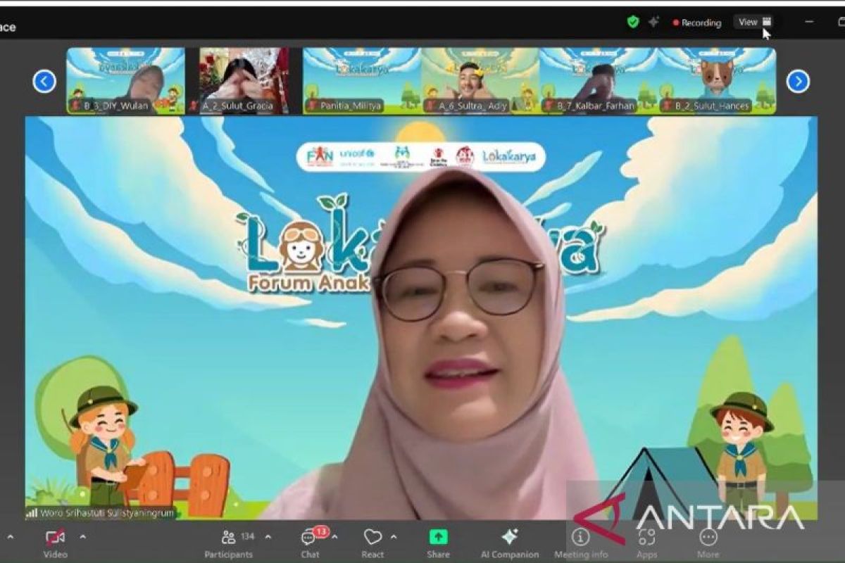 Kemenko PMK: Suara anak penting untuk perencanaan pembangunan
