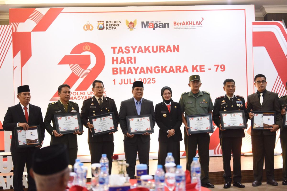 Pemkot Kediri dukung sinergi dan soliditas dengan Polri terjalin baik