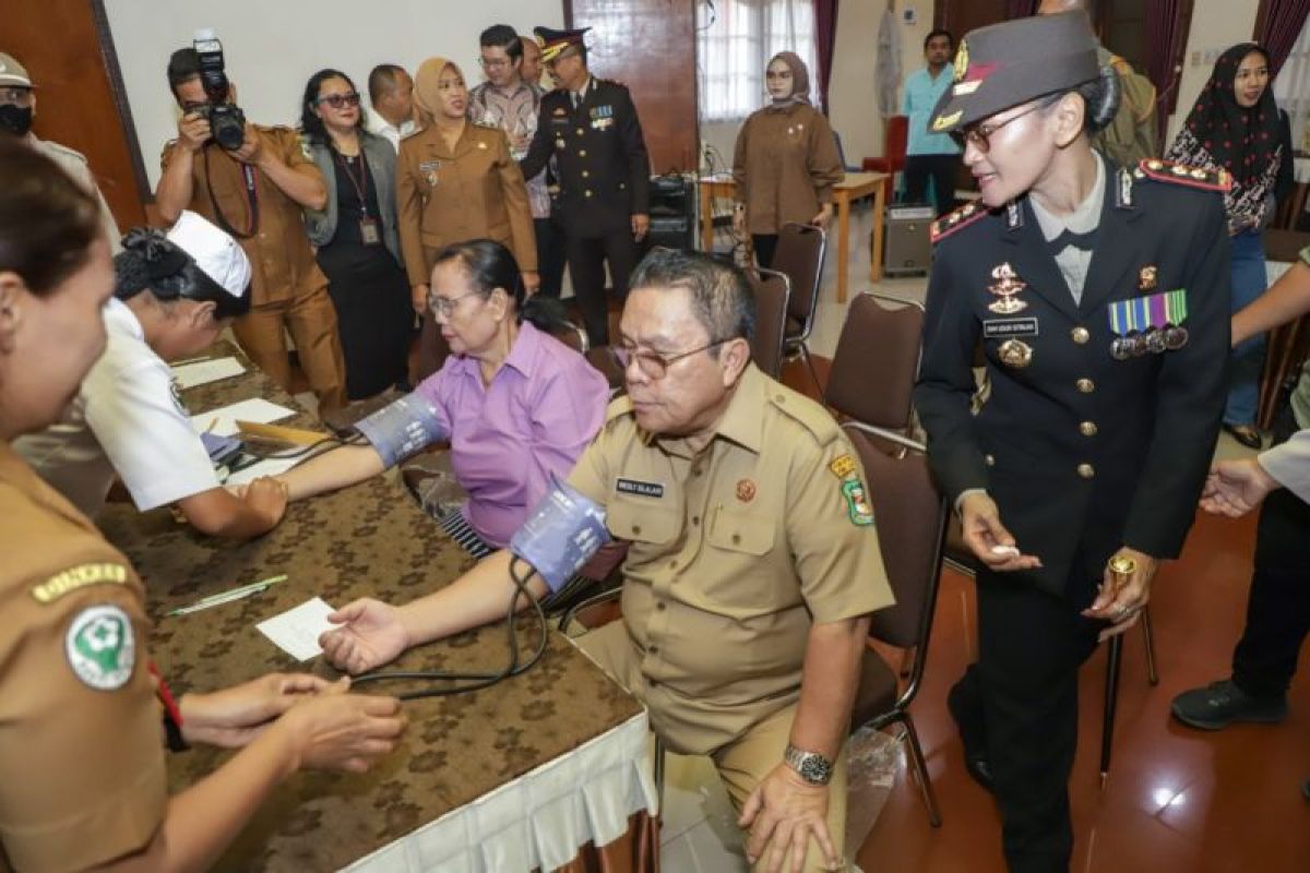 Wesly bilang hal ini di syukuran HUT Bhayangkara Polres Pematangsiantar